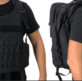 Bulletproof Tactical Backpack Full Body Armor/Bulletproof Vest (IIIA)